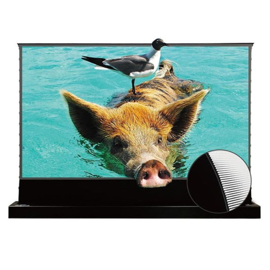 Vividstorm S Pro Electric Tension Floor Screen for UST Projector