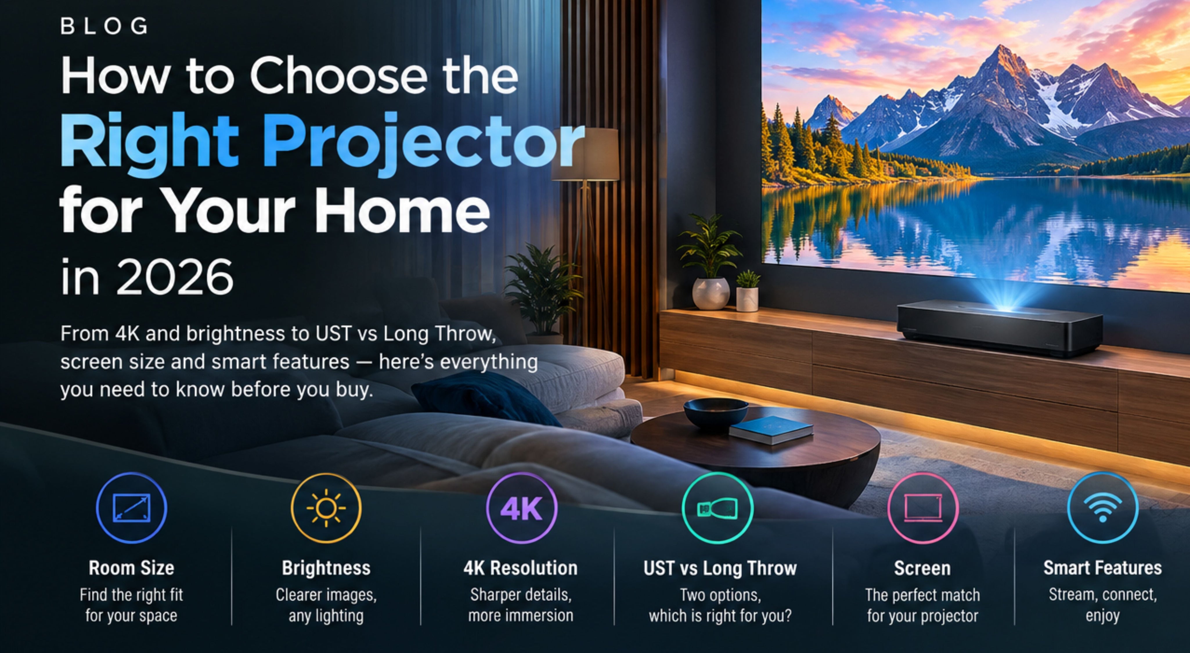 “How to Choose the Right Projector for Your Home in 2026”
