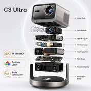 Hisense C3 Ultra TriChroma Smart Projector