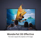 Vividstorm S Pro Electric Tension Floor Screen for UST Projector