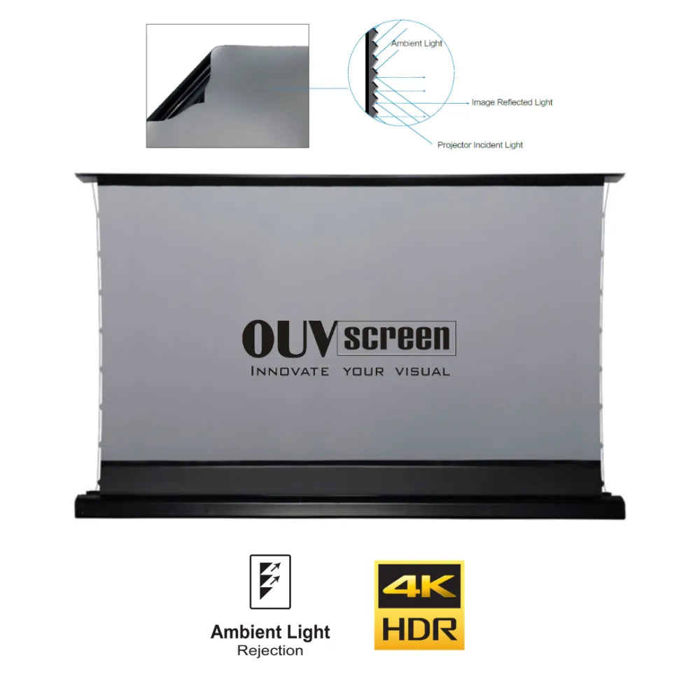 NECTUNT S-8 Smart Intelligent Electric Invisible UST Projector TV Cabinet
