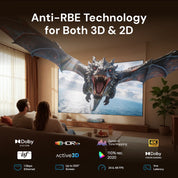 AWOL Vision Aetherion Pro 4K RGB Triple Laser Ultra Short Throw Projector